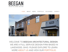 Tablet Screenshot of beegan-ad.com